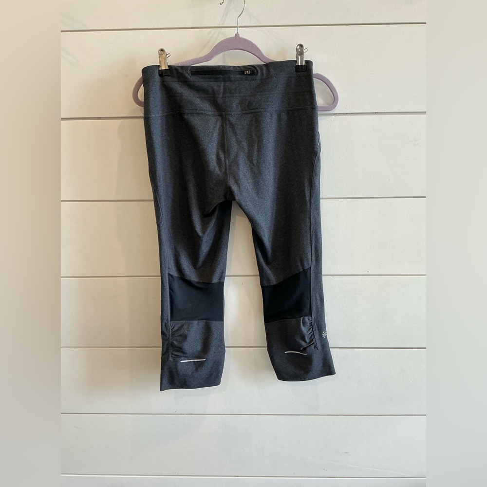 Athleta Relay capri reflective Leggings - Picture 3 of 4
